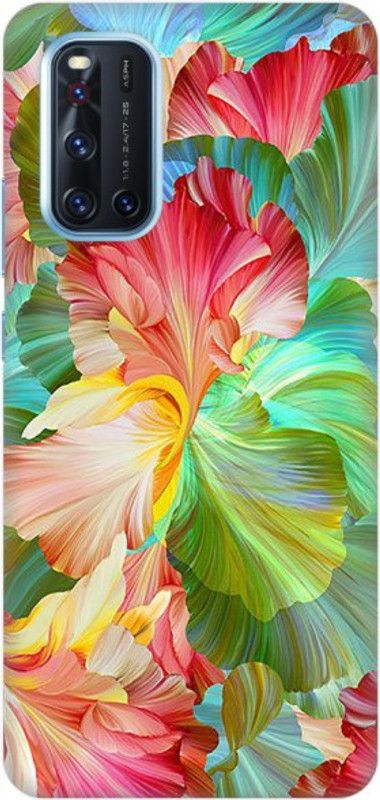 Hizowah Enterprises Back Cover for Vivo V19  (Multicolor, Pack of: 1)