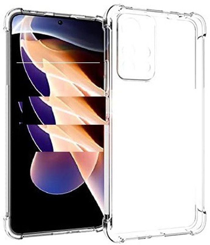 welldesign Back Cover for REDMI Note 11T 5G  (Transparent, Grip Case, Silicon, Pack of: 1)