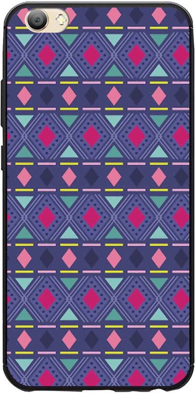 CaseRepublic Back Cover for VIVO V5S  (Black, Grip Case, Pack of: 1)
