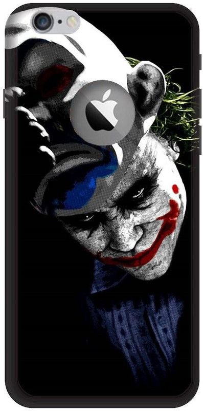 BYXIS Back Cover for iphone 8 Cut Joker, Batman, Heath ledger joker, Batman Joker, Dark Knight, Why So Serious  (Multicolor, Shock Proof, Pack of: 1)
