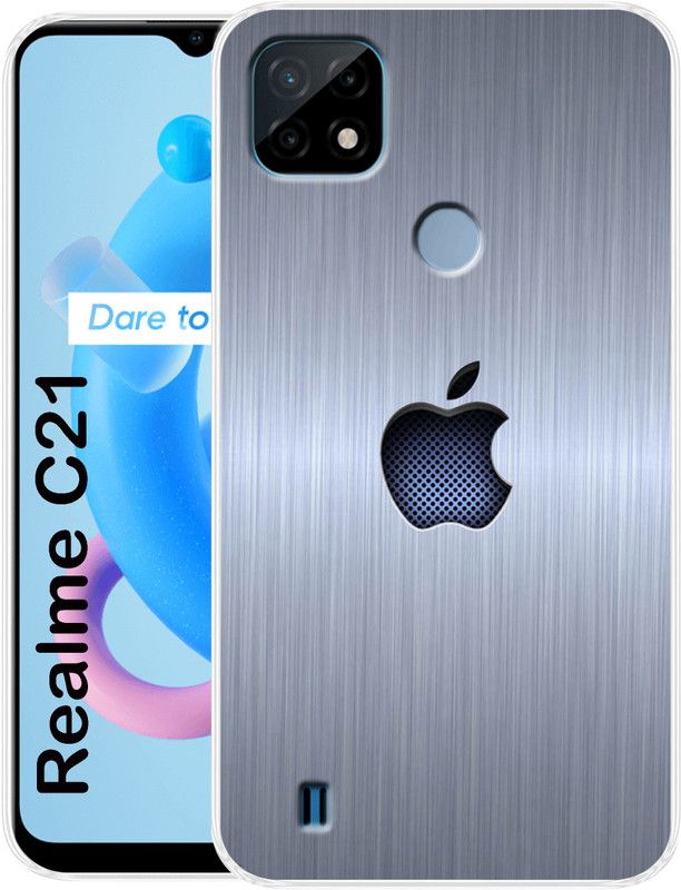 Coolcase Back Cover for Realme C21  (Multicolor, Grip Case, Silicon)
