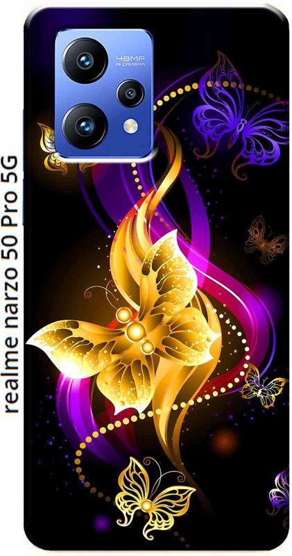 stroxy Back Cover for Realme Narzo 50 Pro 5G, Narzo 50 Pro 2584  (Multicolor, Shock Proof, Silicon, Pack of: 1)