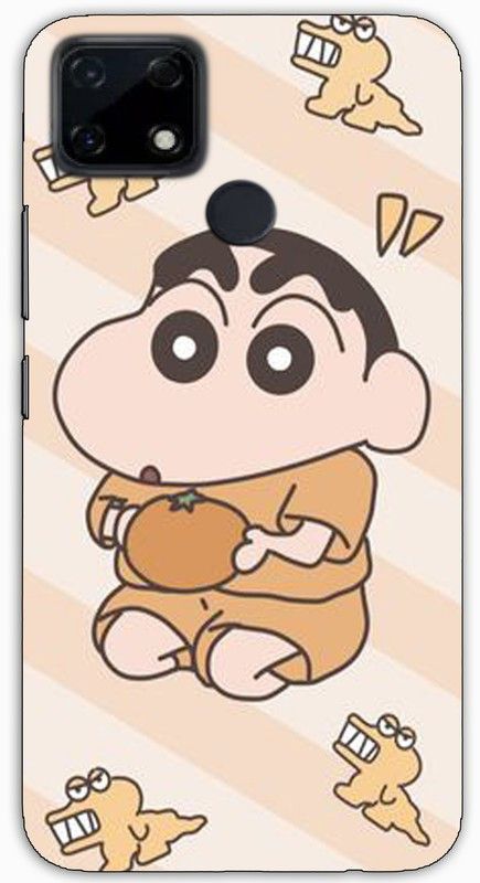 itrusto Back Cover for Realme C25s Shinchan PRINTED Back Cover  (Multicolor, Pack of: 1)