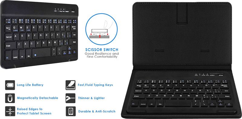 ACM Keyboard Case for Vivo T1 Pro  (Black, Pack of: 1)
