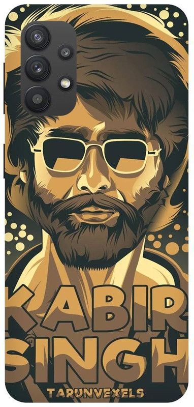 THE NARAYANA COLLECTIONS Back Cover for SAMSUNG GALAXY A32 (5G)-SHAHID,KABIR,SINGH,ROYAL,ENFIELD  (Multicolor, Hard Case, Pack of: 1)
