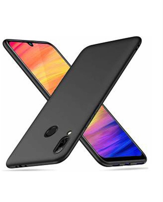 Mobi Socket Back Cover for Redmi Note 7  (Black, Grip Case, Pack of: 1)