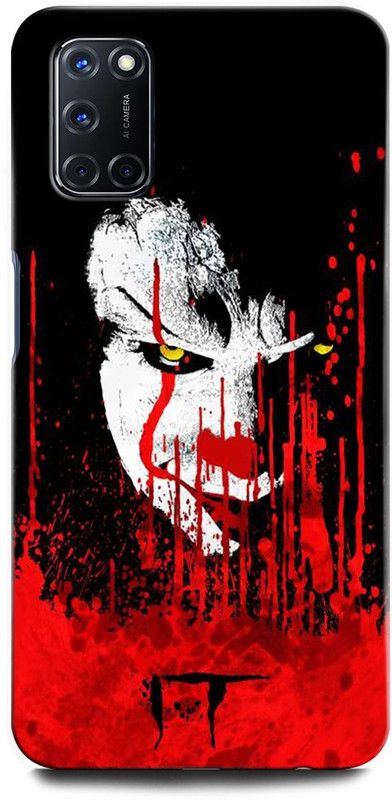 ORBIQE Back Cover for OPPO A52 2061 PENNYWISE, IT MOVIE, CLOWN, JOKER, HORRAR, CLOWE SCARY  (Multicolor, Hard Case, Pack of: 1)