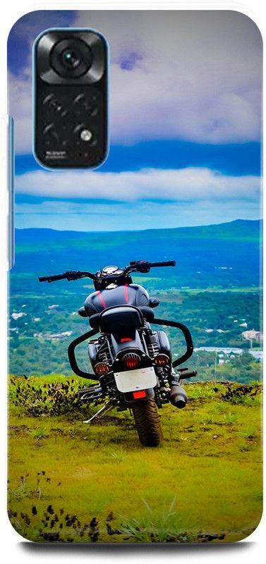 play fast Back Cover for POCO M4 Pro ROYAL, ENFIELD, BULLET, CLASSIC, BIKE, LOVER, RACER  (Blue, Hard Case, Pack of: 1)