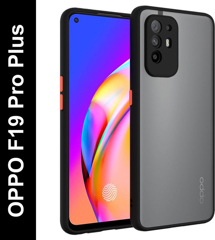 ss creation Back Cover for OPPO F19 Pro Plus  (Black, Pack of: 1)