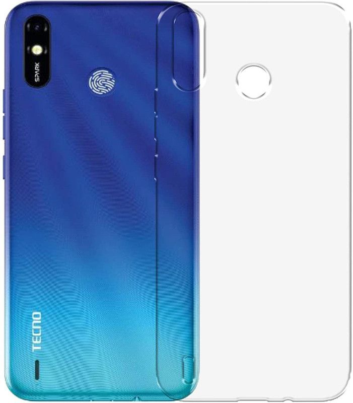 Discount Master Back Cover for Tecno Spark GO Plus, ID197  (Transparent, Grip Case, Pack of: 1)