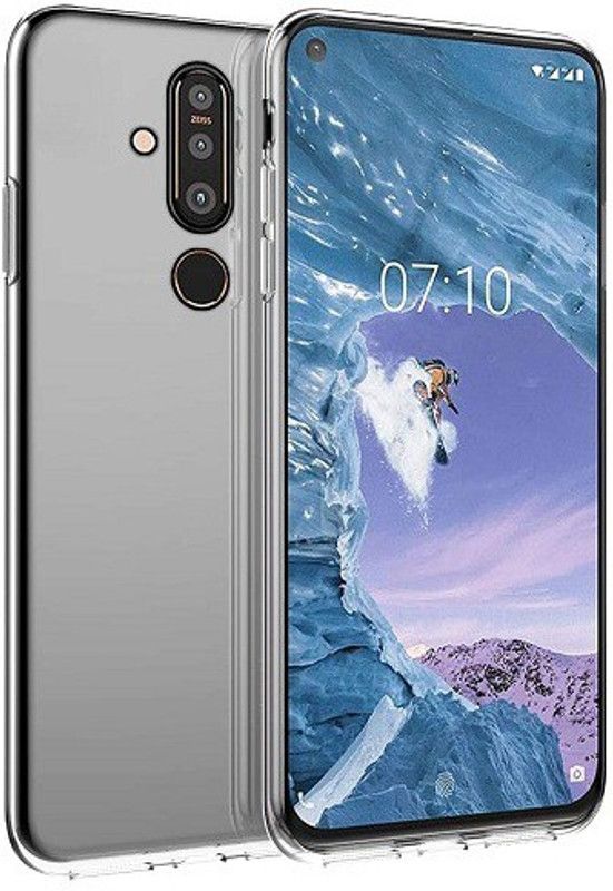 7Rocks Back Cover for Nokia X71  (Transparent, Shock Proof, Pack of: 1)