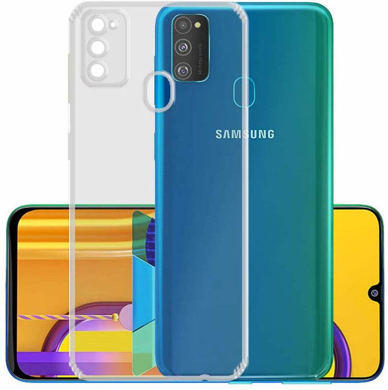 Aspir Back Cover for Samsung Galaxy M21  (Transparent, Silicon, Pack of: 1)