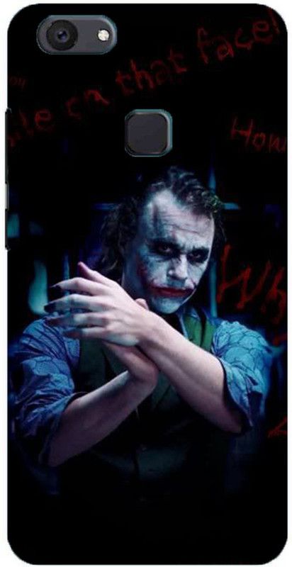 NDCOM Back Cover for VIVO V7 PLUS Joker Printed  (Multicolor, Hard Case, Pack of: 1)