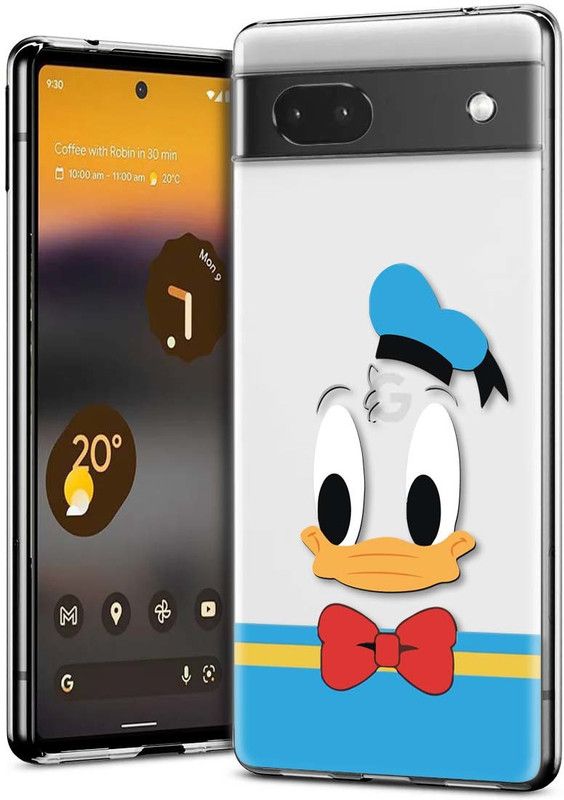 Cover Bazaar Back Cover for Google Pixel 6a  (Multicolor, Grip Case, Silicon)