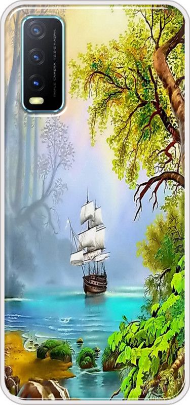 Cooltrend Back Cover for Vivo Y12s, Vivo Y20G, Vivo Y20, Vivo Y20I, Vivo Y20A Mobile Back Cover  (Multicolor, Grip Case, Silicon)