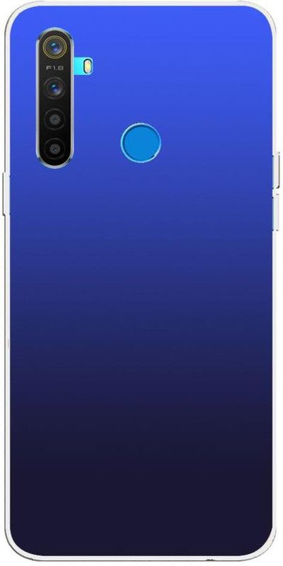 mobom Back Cover for Oppo Realme 5  (Multicolor, Dual Protection, Silicon)