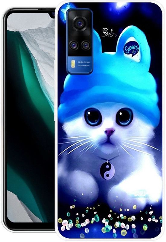 Flying Beast Back Cover for Vivo Y31 2021  (Multicolor, Dual Protection, Silicon, Pack of: 1)