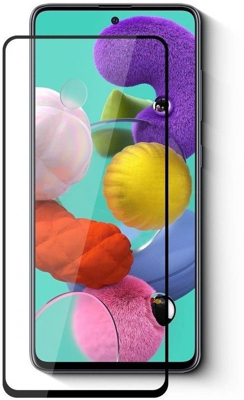 GORILLA FIVE Edge To Edge Tempered Glass for Samsung Galaxy A51  (Pack of 1)