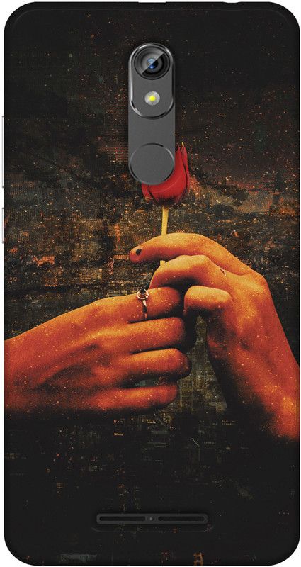 redfly Back Cover for Panasonic P110 Back Cover, Back Case  (Multicolor, Grip Case, Silicon, Pack of: 1)