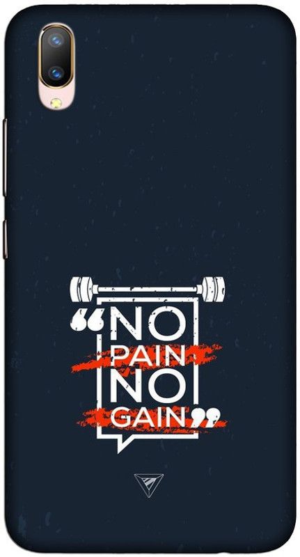 CROKIAN Back Cover for ViVO V11 Pro Gym motivation Back Cover  (Multicolor, Hard Case, Pack of: 1)