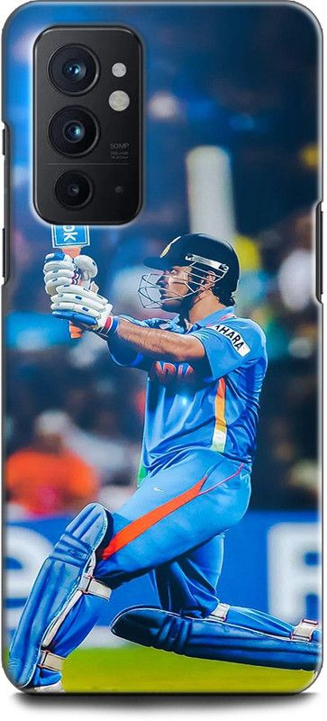 WallCraft Back Cover for OnePlus 9RT 5G MS DHONI, MAHENDRA SINGH DHONI, INDIA, CRICKET  (Multicolor, Dual Protection, Pack of: 1)