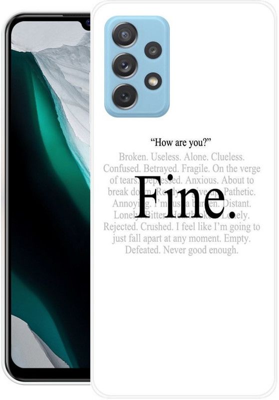 KLC Back Cover for Samsung Galaxy A72, Samsung A72  (Multicolor, Grip Case, Silicon)