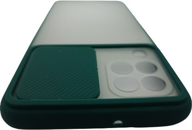Sparki Creations Back Cover for Samsung Galaxy A22 4G  (Green, Dual Protection, Silicon)
