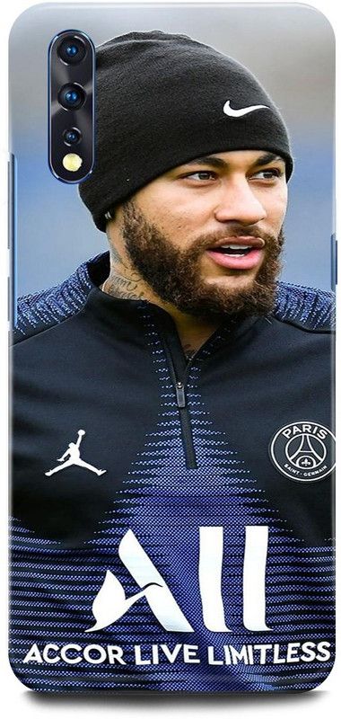 JUGGA Back Cover for vivo Z1x, 1917, NEYMAR, JR, BARCELONA,FOOTBALL,JUNIOR,PSG,FRANCE  (Blue, Hard Case, Pack of: 1)