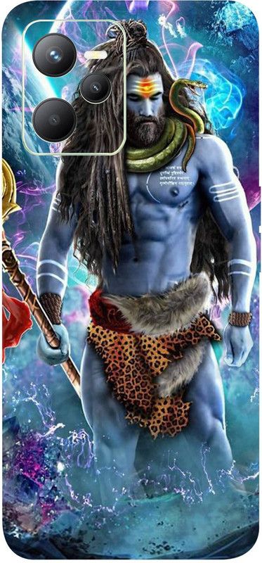 AsSkin Realme C35 Mobile Skin  (Ultra Super Mahadev Skin With High Matte Finish..0786)
