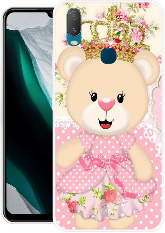 BAGRA Back Cover for Vivo Y11  (Multicolor, Grip Case, Silicon)