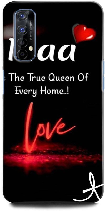 ORBIQE Back Cover for Realme 7 MAA PAA, LOVE YOU MAA, FAMILY QUEEN MAA, LIFELINE MAA PAA  (Multicolor, Shock Proof, Pack of: 1)
