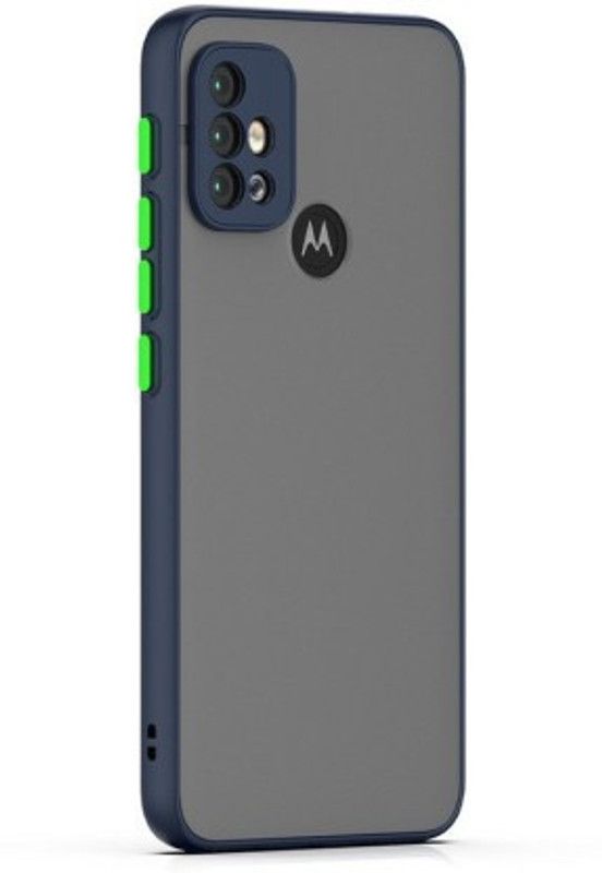 Cermarise Back Cover for Motorola Moto G10  (Blue, Camera Bump Protector, Pack of: 1)
