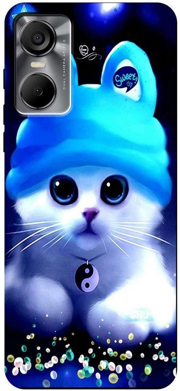 HEXAcase Back Cover for Tecno Pop 6 Pro  (Multicolor, Dual Protection, Silicon, Pack of: 1)