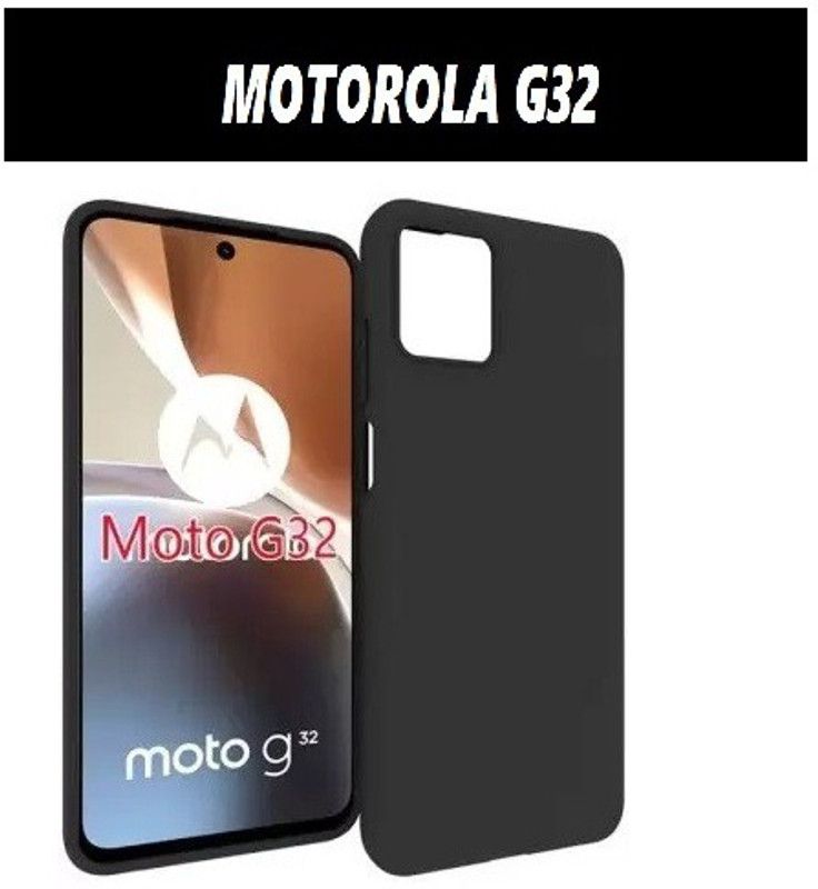 DSCASE Back Cover for MOTOROLA G32  (Black, Shock Proof, Pack of: 1)