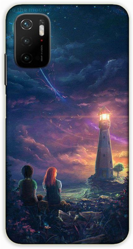 iprinto Back Cover for Redmi Note 10T, Redmi Note 10T 5G Love Theme Back Cover  (Blue, Hard Case)