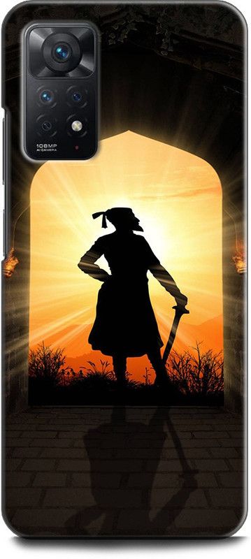 KEYCENT Back Cover for REDMI Note 11 Pro SHIVAJI, CHATRAPATI SHIVAJI MAHARAJ  (Multicolor, Shock Proof, Pack of: 1)