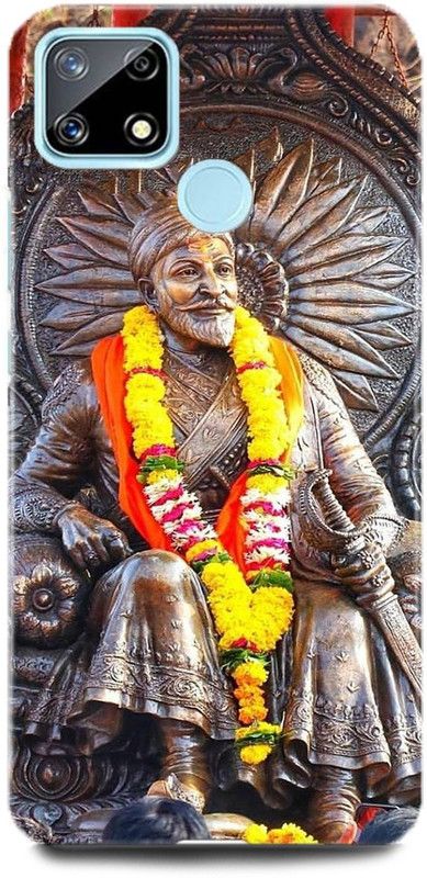 FUGGA Back Cover for Realme Narzo 20, SHIVAJI, CHATRAPATI, SHIVAJI, MAHARAJ, MARATHA, KING  (Multicolor, Hard Case, Pack of: 1)
