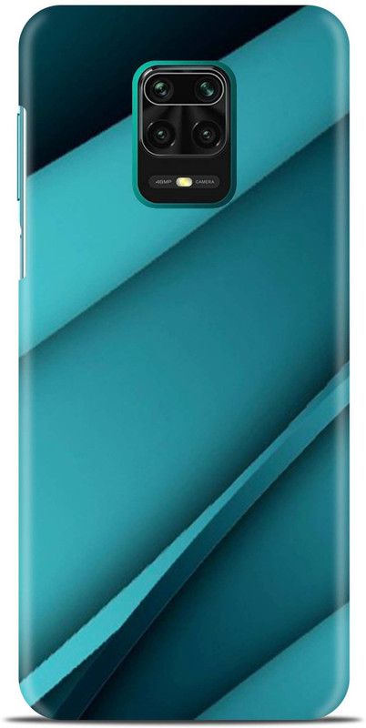 Sankee Back Cover for Redmi Note 9S  (Black, Hard Case)