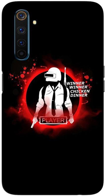 CROKIAN Back Cover for Realme 6 Pro Pubg player Back Cover  (Multicolor, Hard Case, Pack of: 1)