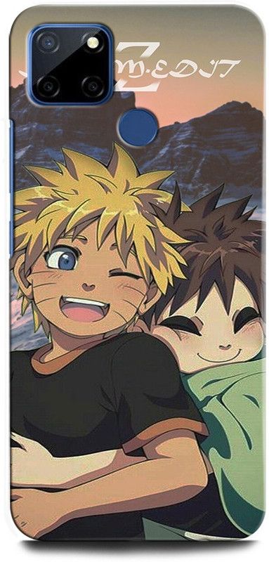 INTELLIZE Back Cover for Realme C12 RMX2189 GAARA X NARUTO, ANIME, CARTTON, SASUKE  (Multicolor, Hard Case, Pack of: 1)