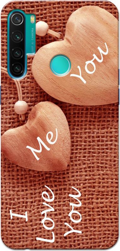 Hansviprint Back Cover for Redmi Note 8  (Multicolor, Grip Case, Silicon)
