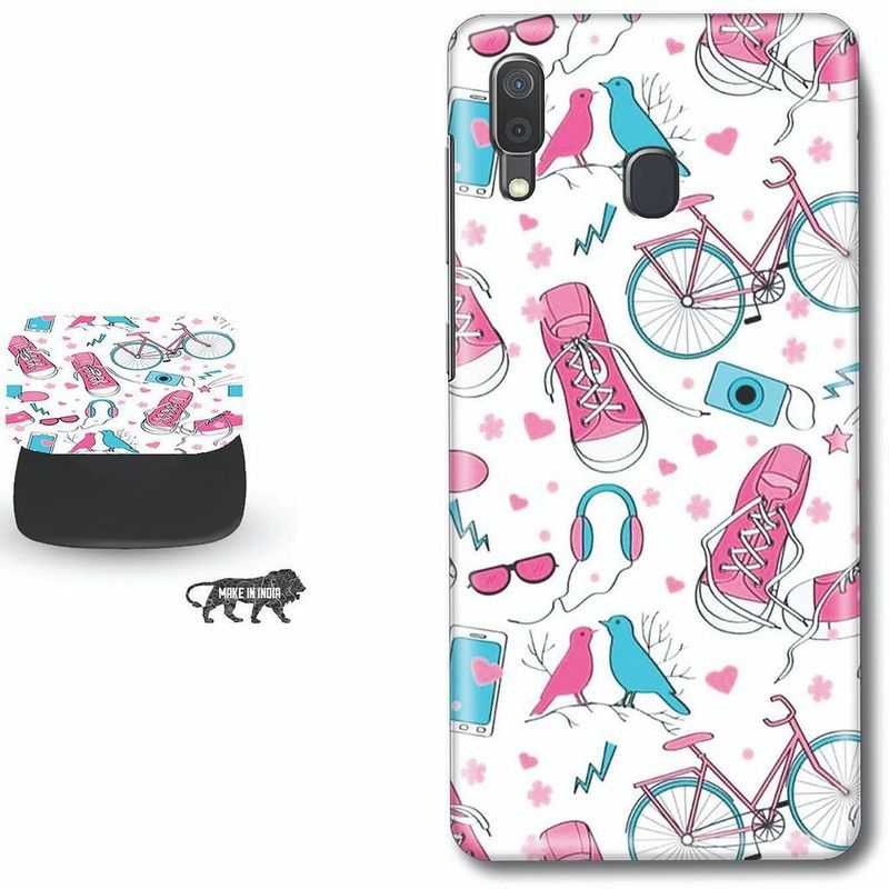My Swag Back Cover for Samsung Galaxy A30  (Multicolor, Cases with Holder, Pack of: 1)