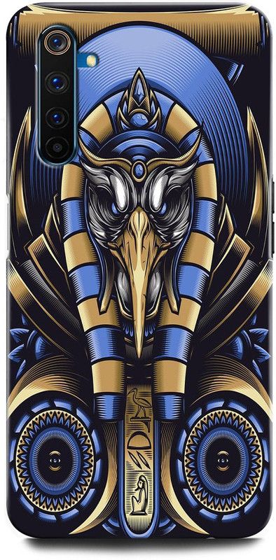 ORBIQE Back Cover for Realme 6 RMX2001 OWL, TRIPPY, WORLD, EYE, USA, ILLUMINATI, MASONICO, OWL  (Multicolor, Shock Proof, Pack of: 1)