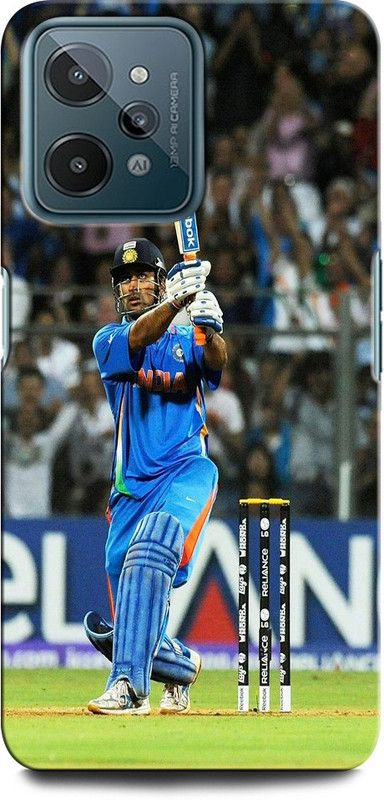 INTELLIZE Back Cover for Realme C31 ROHIT SHARMA, INDIA, CRICKET, INDIAN CRICKET BATSMAN  (Multicolor, Hard Case, Pack of: 1)