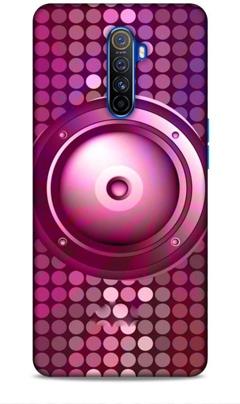 Keviv Back Cover for Realme X2  (Purple, 3D Case, Pack of: 1)