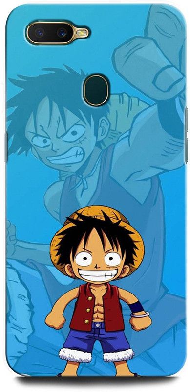 ORBIQE Back Cover for OPPO A5s CPH1909 LUFFY ONE PIECE, LUFFY, ANIME, MONKEY D LUFFY, CARTOON  (Multicolor, Hard Case, Pack of: 1)