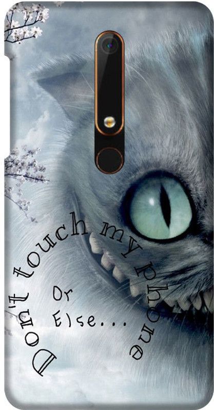 PNBEE Back Cover for Nokia 6.1  (Multicolor, Hard Case, Pack of: 1)