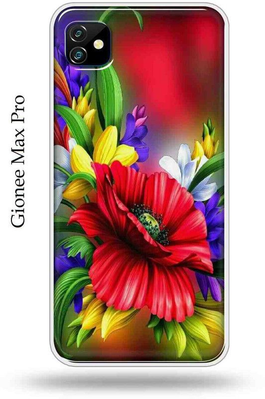 RM Style Back Cover for Gionee Max Pro  (Multicolor, Anti-radiation, Silicon, Pack of: 1)
