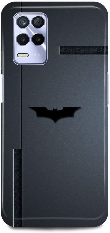 FRONK Back Cover for Realme 8 5G, RMX3241, BATMAN, LOGO, SIGN, DESIGN  (Grey, Hard Case, Pack of: 1)
