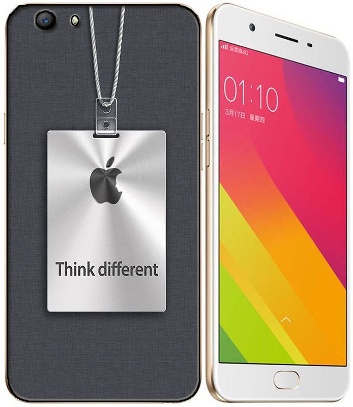 METOO Back Cover for Oppo CPH1609, Apple Design Back Cover Print : 115  (Multicolor, Dual Protection, Silicon, Pack of: 1)